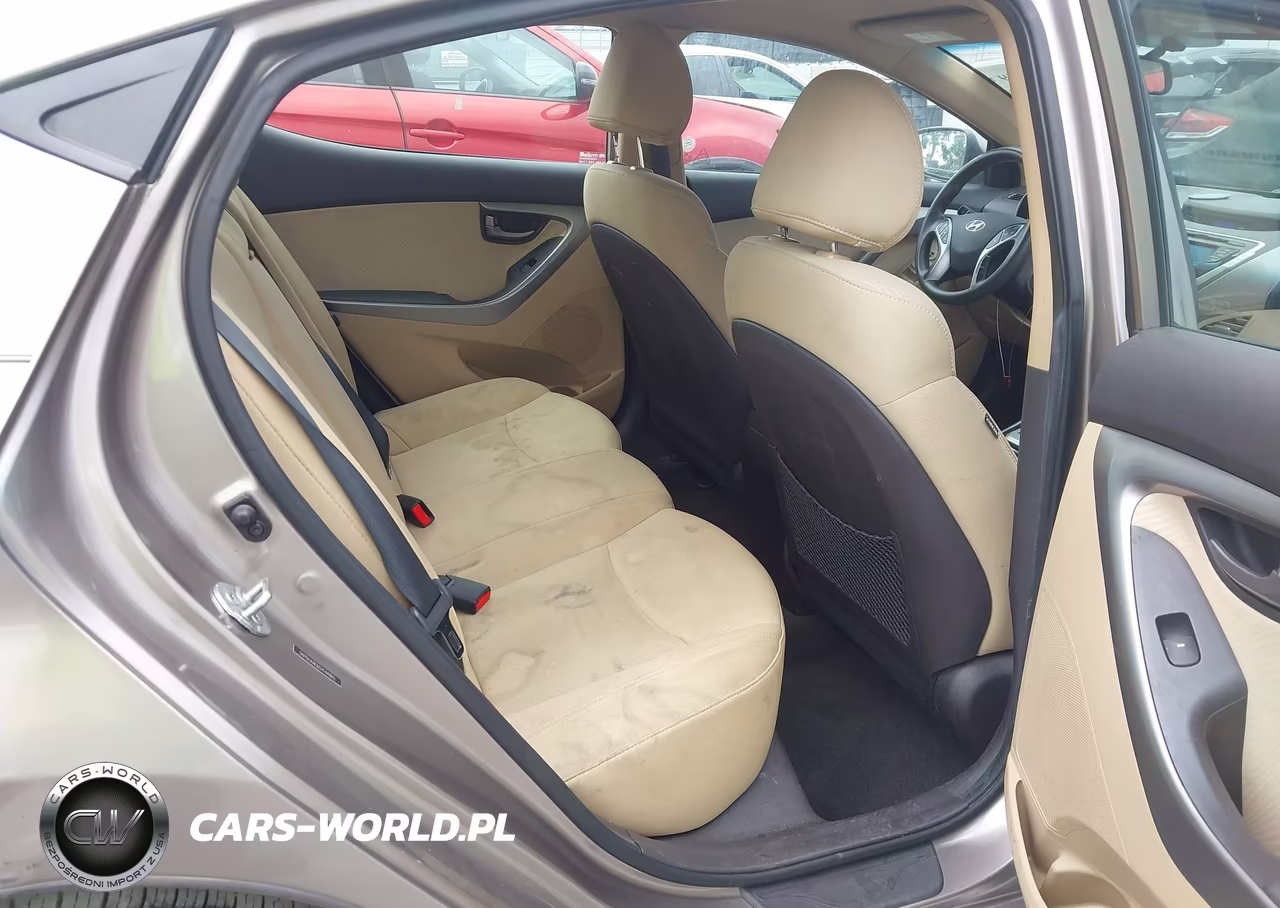 2012 Hyundai Elantra Gls VIN:5NPDH4AE6CH144865 - 8