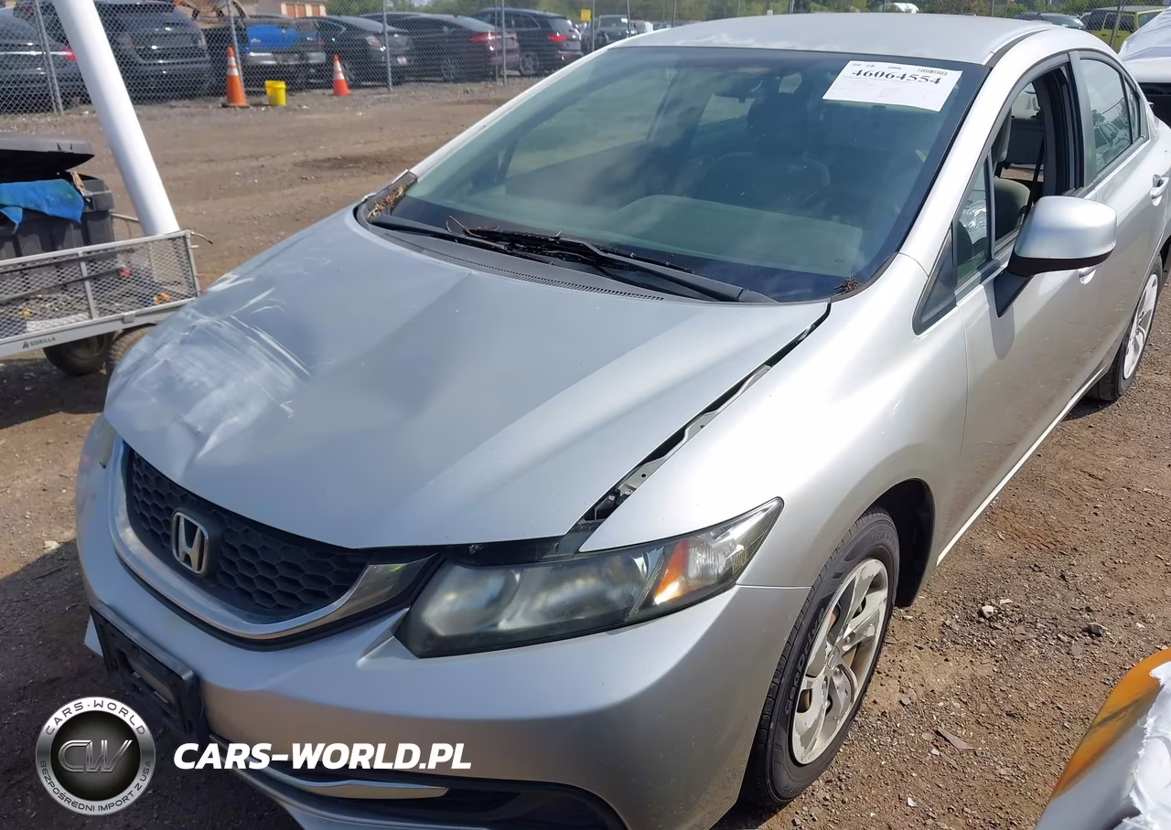 2013 Honda Civic Lx VIN:2HGFB2F59DH590298 - 2