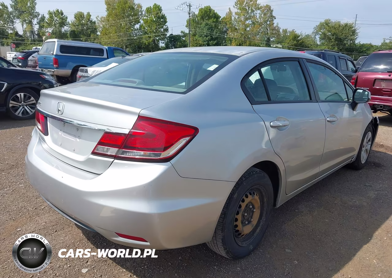 2013 Honda Civic Lx VIN:2HGFB2F59DH590298 - 4