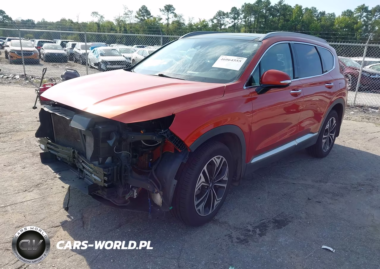 2020 Hyundai Santa Fe Sel 2.0T VIN:5NMS3CAA4LH172464 - 2