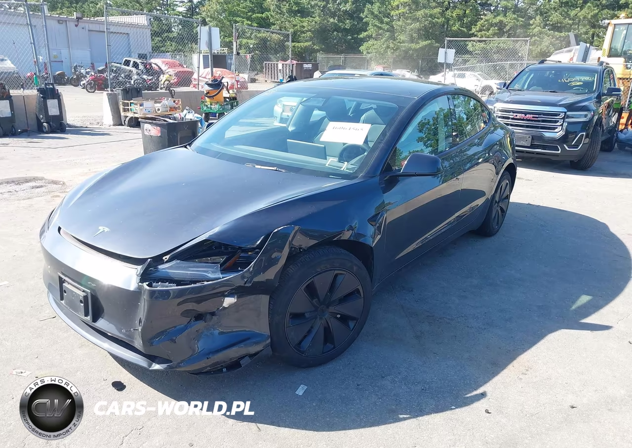 2024 Tesla Model 3 Long Range Dual Motor All-Wheel Drive-Rear-Wheel Drive VIN:5YJ3E1EA4RF716873 - 2