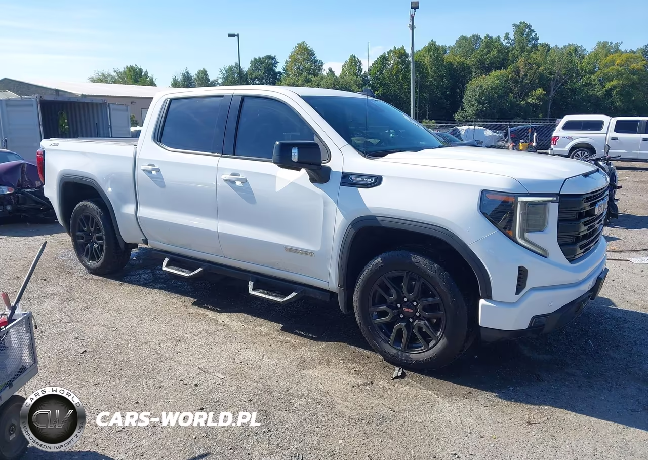2025 GMC Sierra 1500 4Wd Short Box Elevation With 3Sb