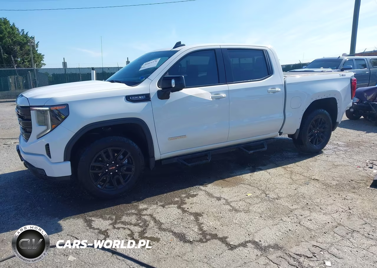 2025 GMC Sierra 1500 4Wd Short Box Elevation With 3Sb VIN:3GTUUCED8SG184475 - 2