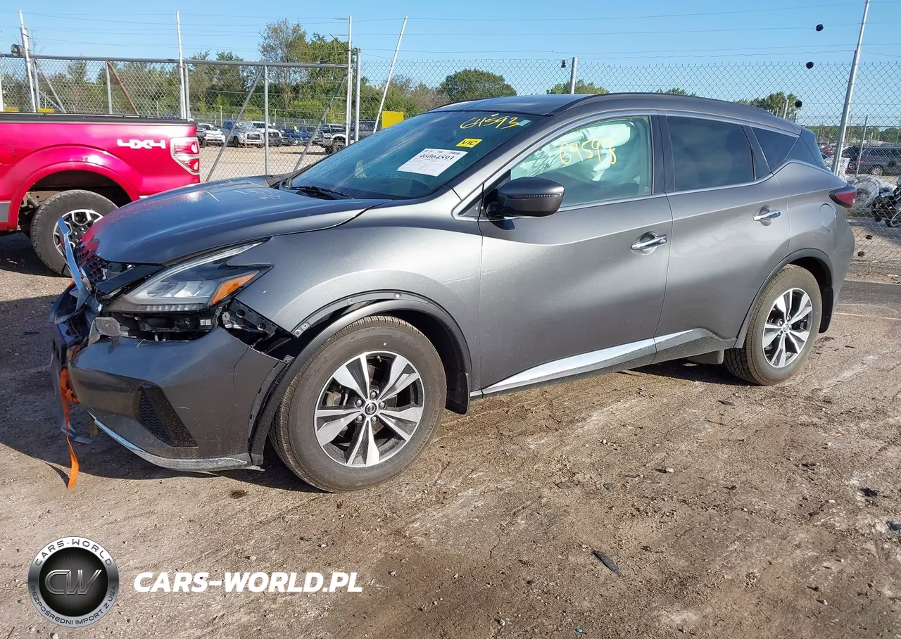 2019 Nissan Murano Sv VIN:5N1AZ2MS7KN123247 - 2