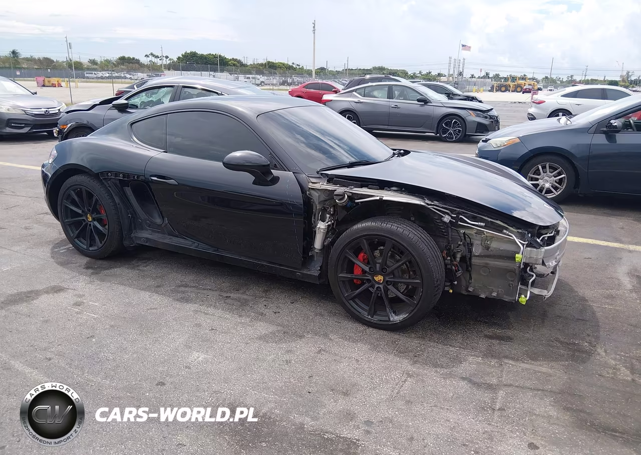 2018 Porsche 718 Cayman VIN:WP0AA2A8XJK260266 - 1