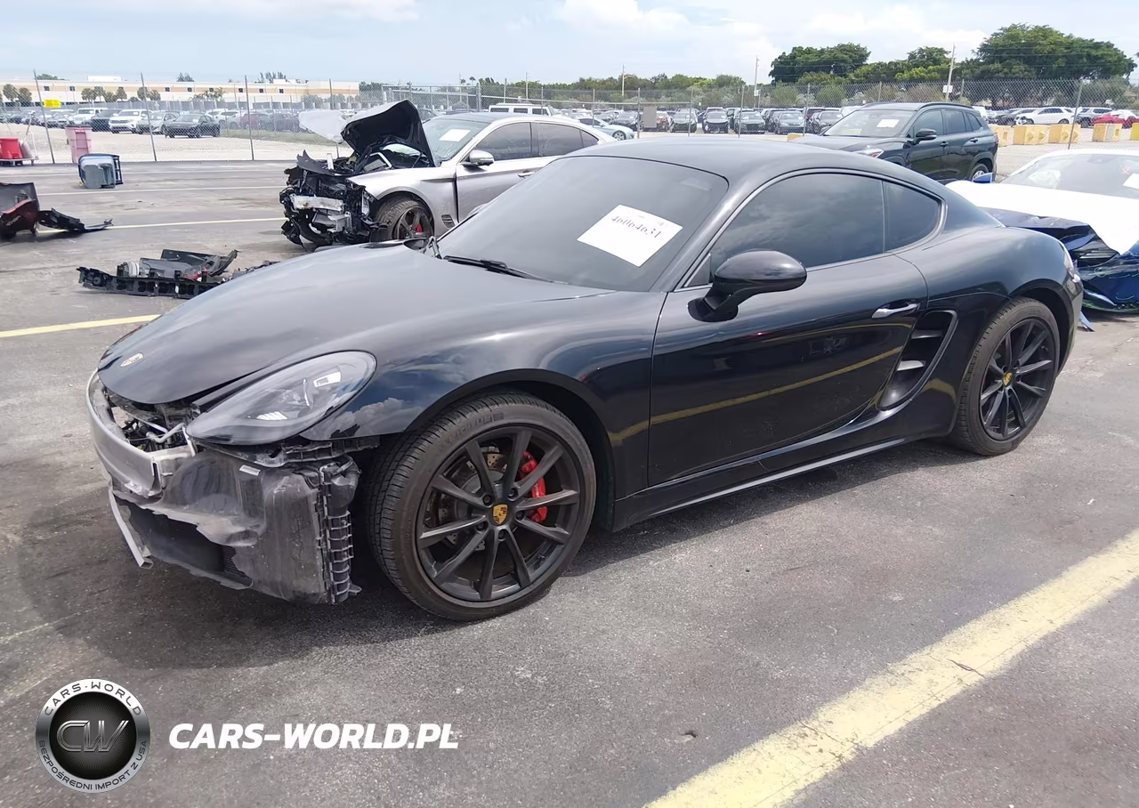 2018 Porsche 718 Cayman VIN:WP0AA2A8XJK260266 - 2