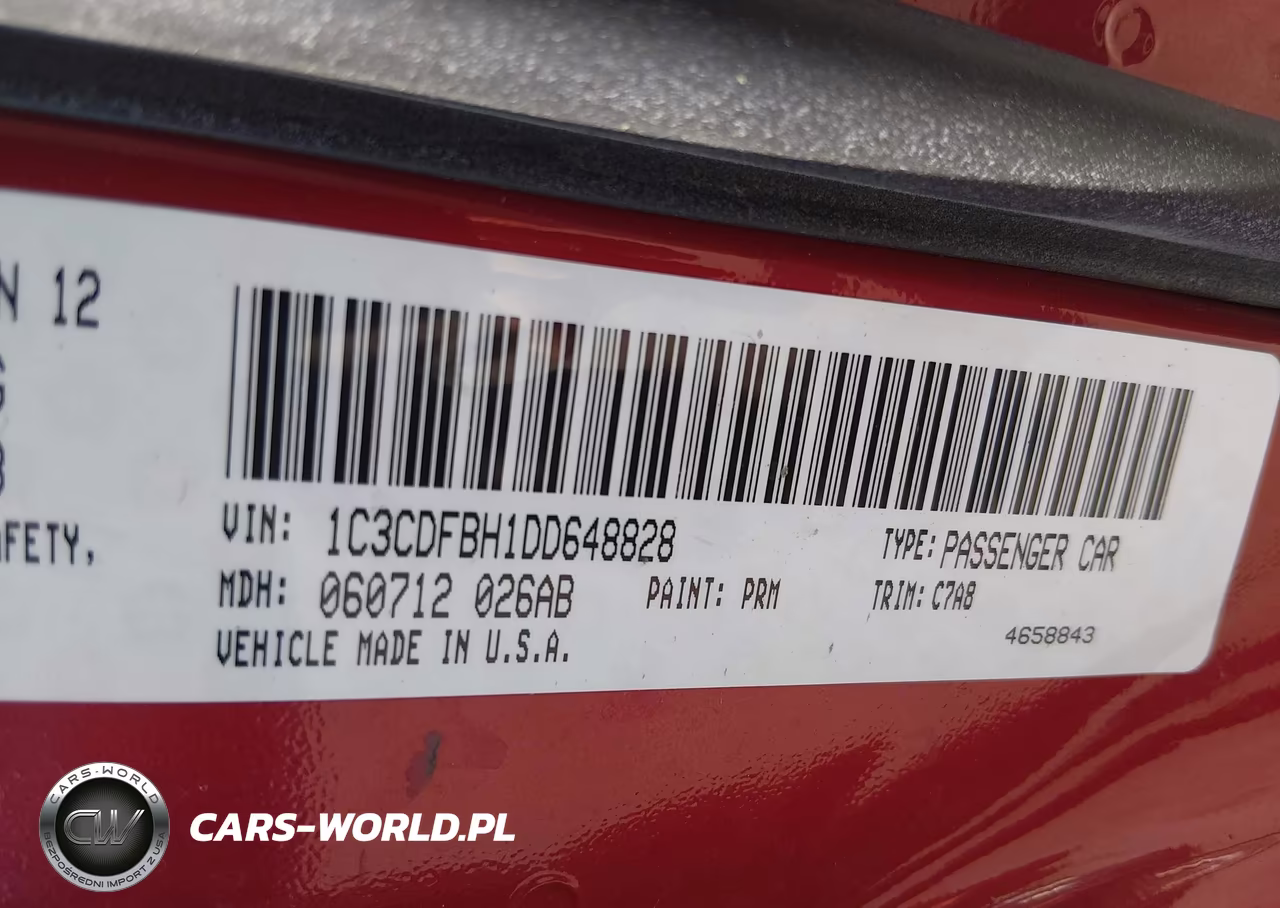 2013 Dodge Dart Rallye VIN:1C3CDFBH1DD648828 - 9