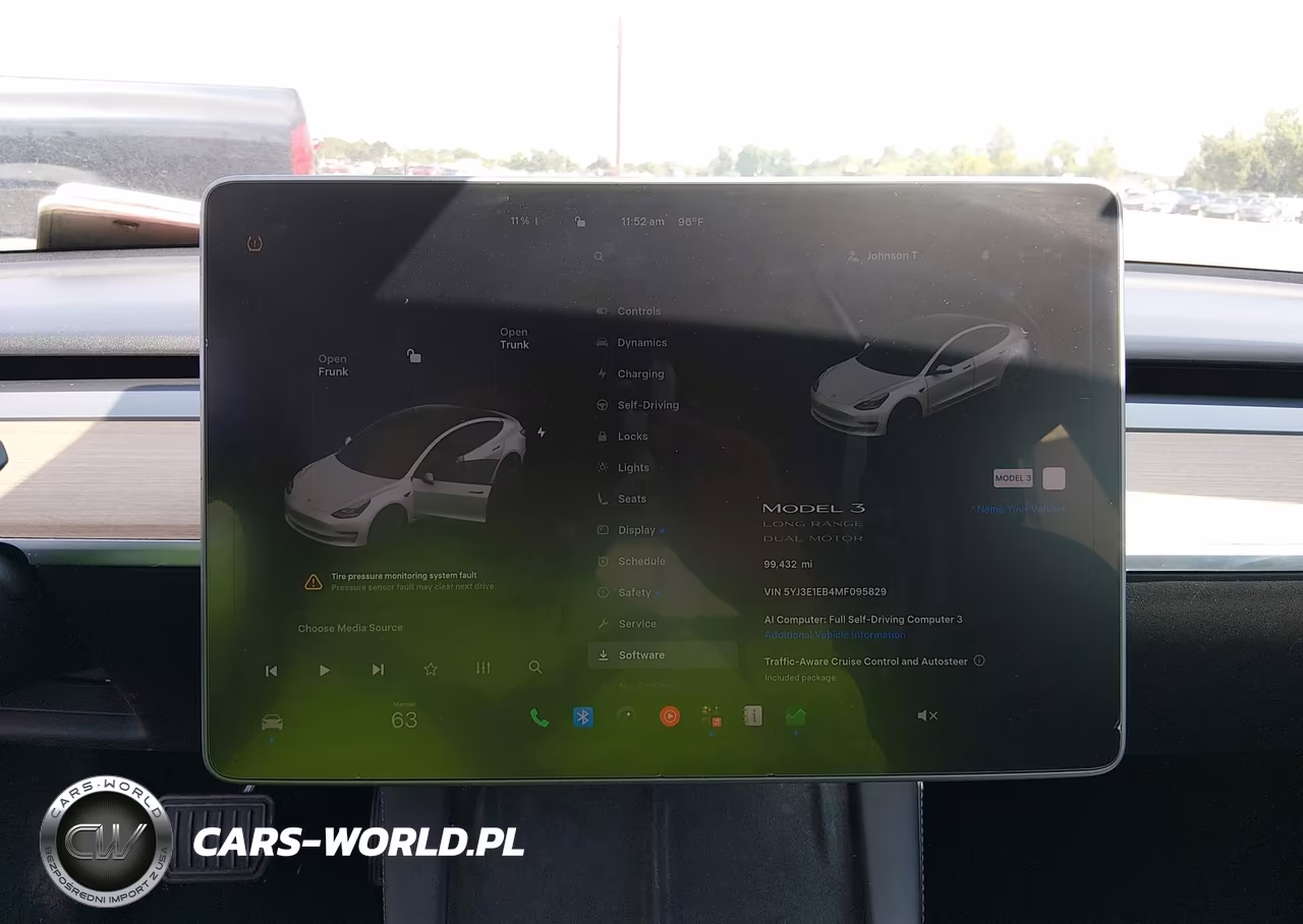 2021 Tesla Model 3 Long Range Dual Motor All-Wheel Drive VIN:5YJ3E1EB4MF095829 - 18