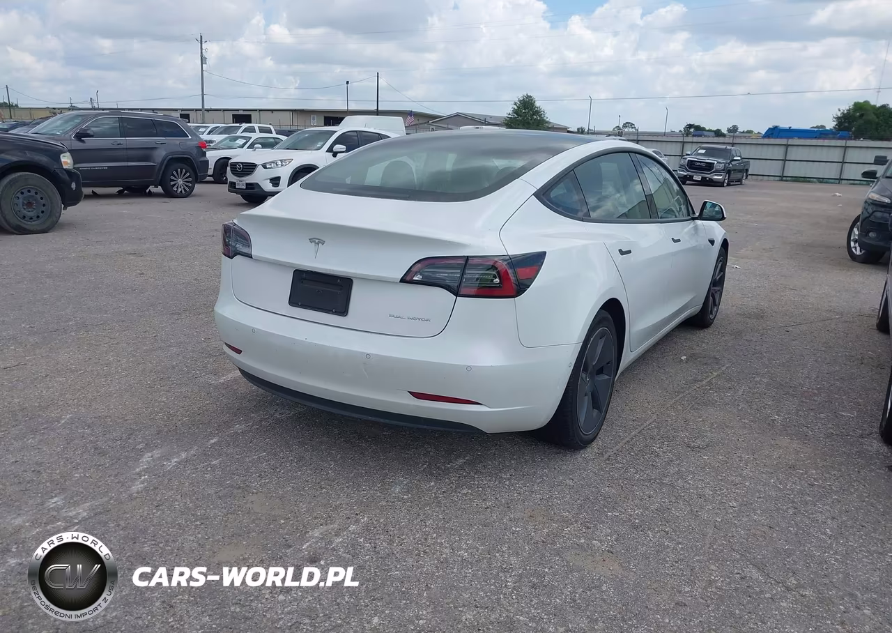 2021 Tesla Model 3 Long Range Dual Motor All-Wheel Drive VIN:5YJ3E1EB4MF095829 - 4
