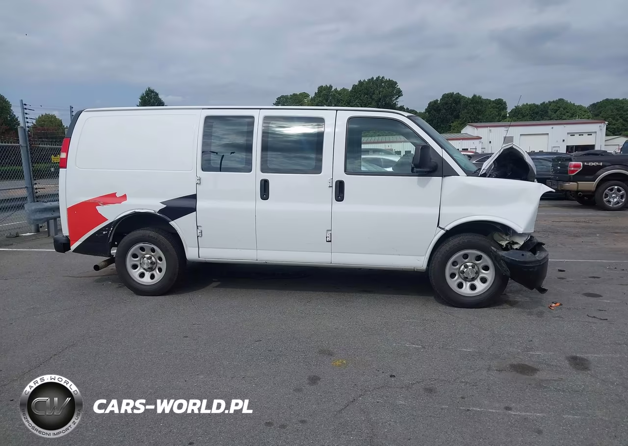 2013 Chevrolet Express 1500 Work Van VIN:1GCSGAF45D1155759 - 13