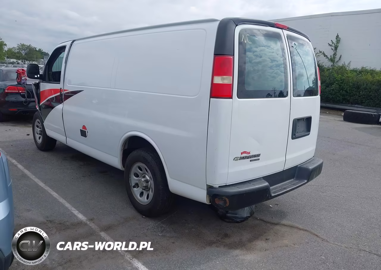 2013 Chevrolet Express 1500 Work Van VIN:1GCSGAF45D1155759 - 3