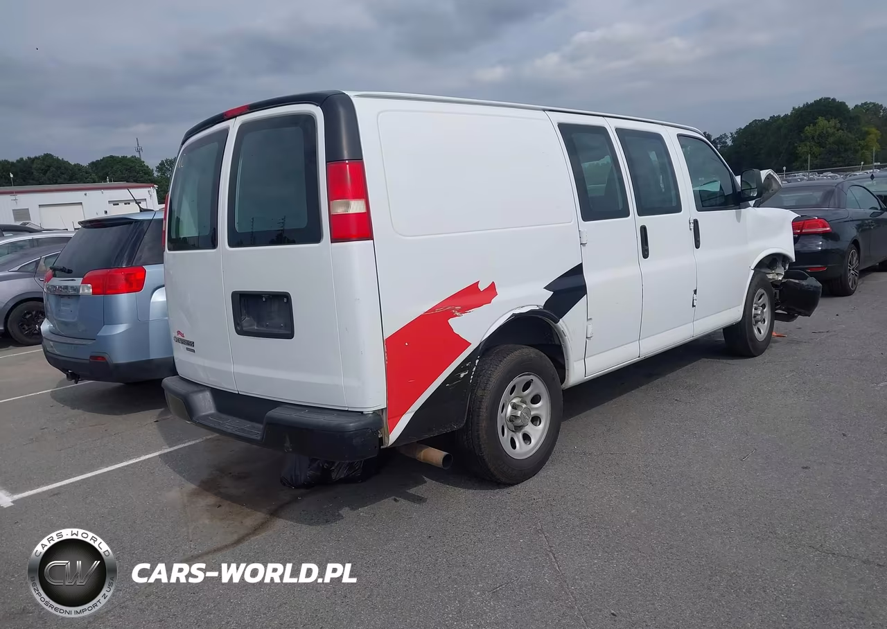 2013 Chevrolet Express 1500 Work Van VIN:1GCSGAF45D1155759 - 4