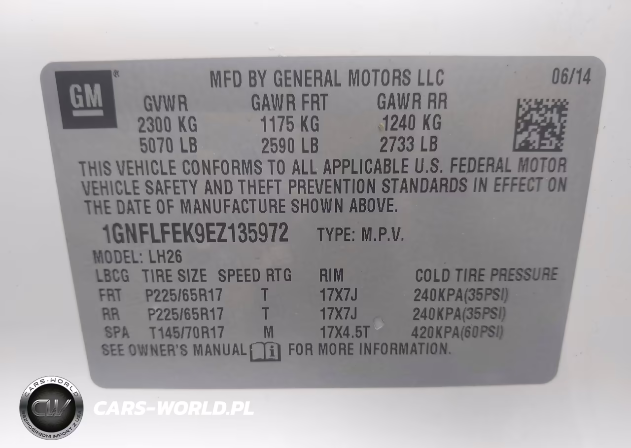 2014 Chevrolet Equinox 1Lt VIN:1GNFLFEK9EZ135972 - 9