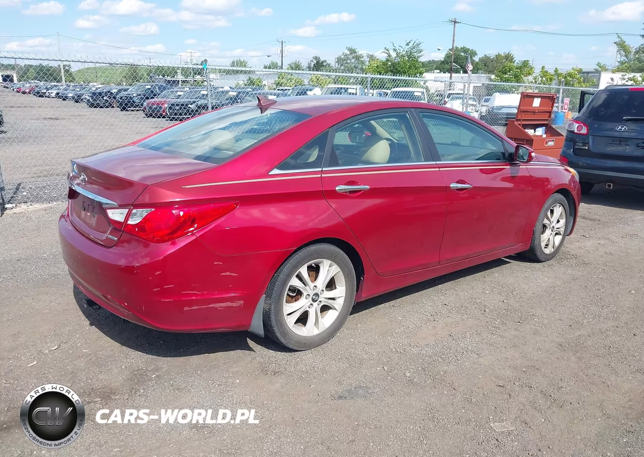 2011 Hyundai Sonata Limited VIN:5NPEC4AC7BH131638 - 4