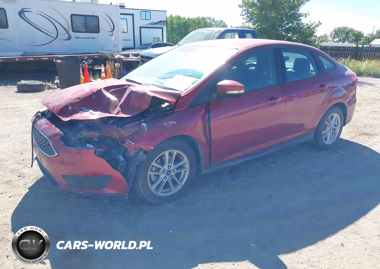 2017 Ford Focus Se VIN:1FADP3F20HL277139 - 2