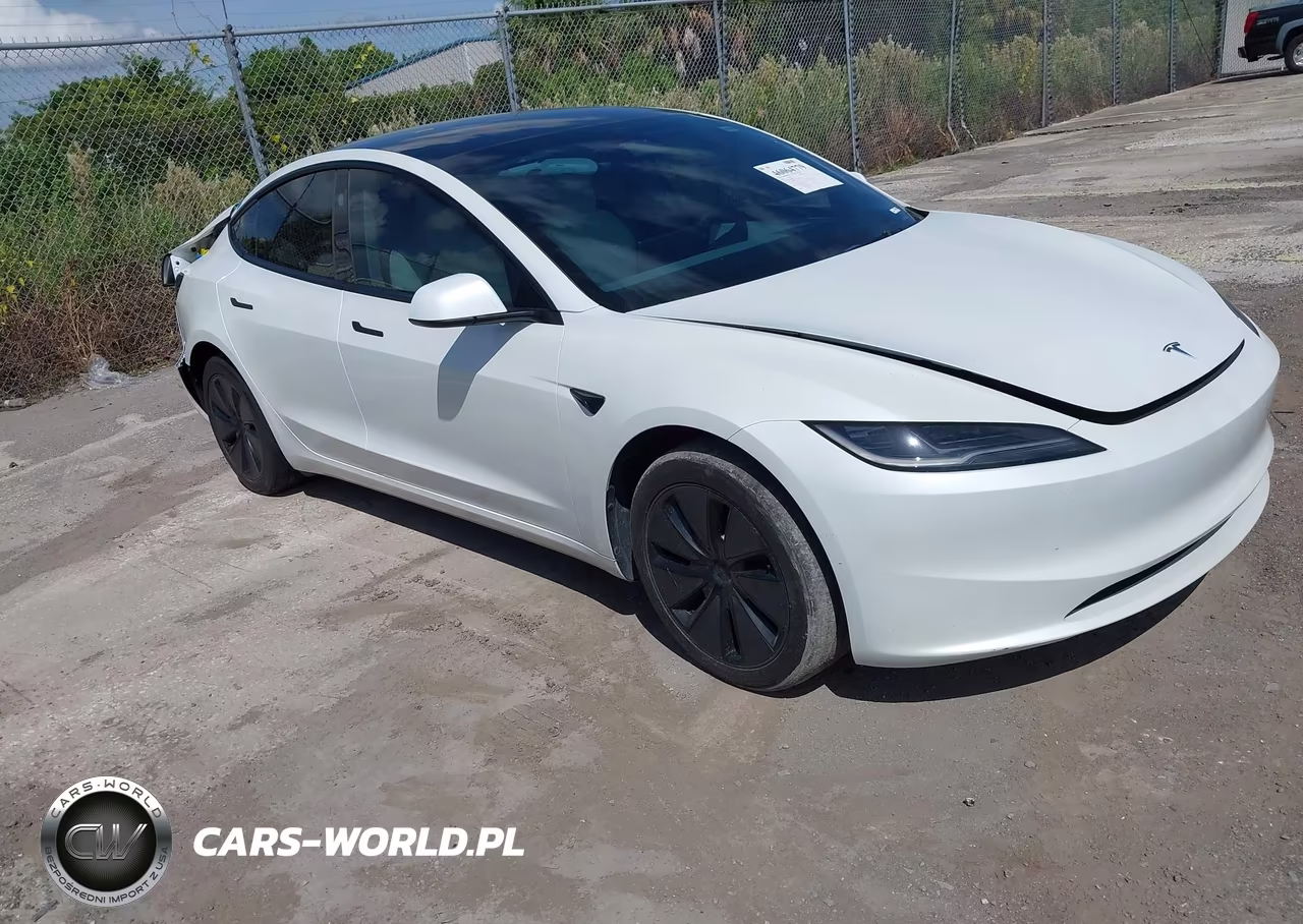 2024 Tesla Model 3 Long Range Dual Motor All-Wheel Drive-Rear-Wheel Drive VIN:5YJ3E1EA8RF831914 - 1