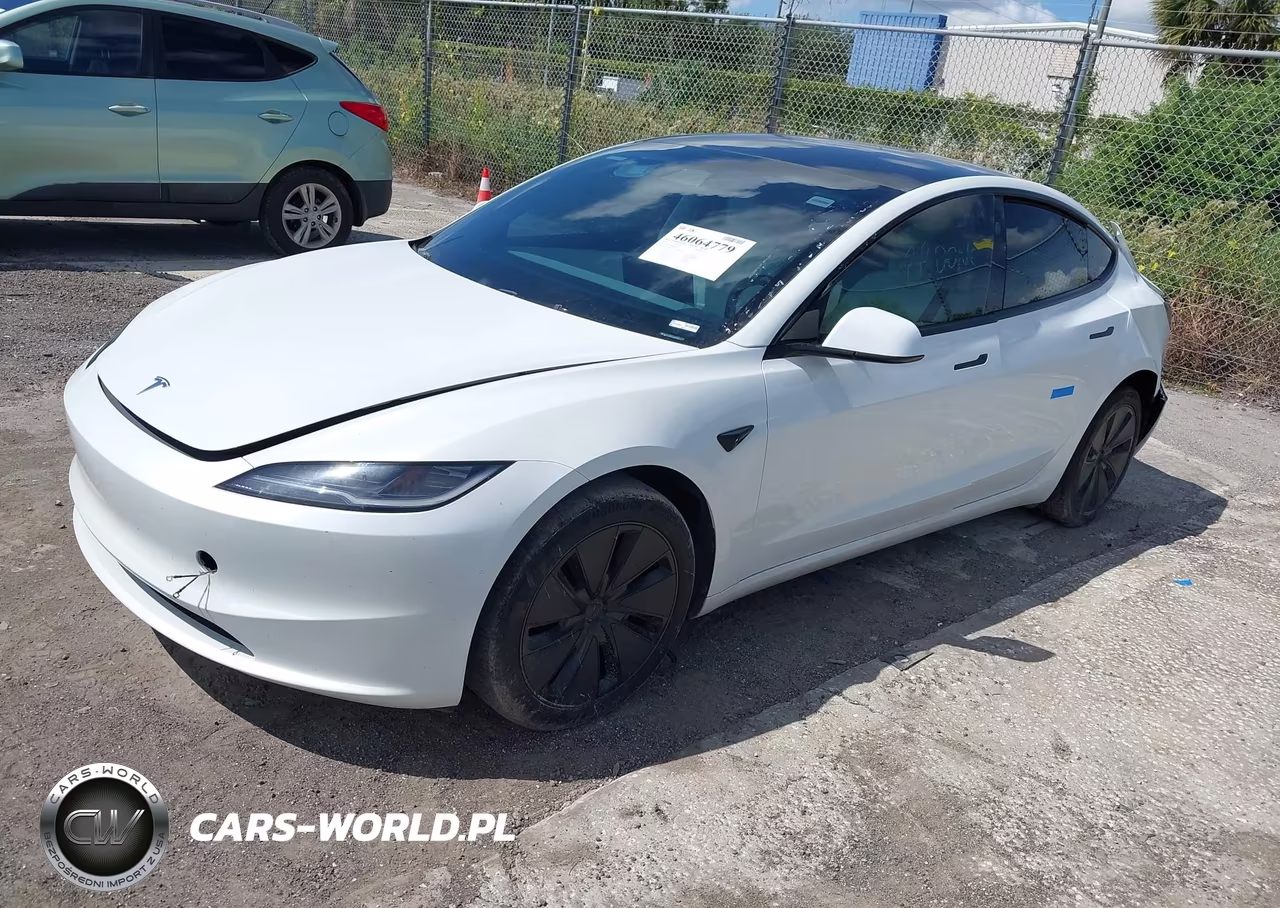 2024 Tesla Model 3 Long Range Dual Motor All-Wheel Drive-Rear-Wheel Drive VIN:5YJ3E1EA8RF831914 - 2