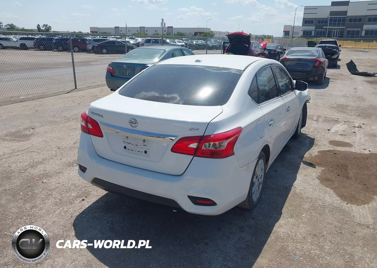 2018 Nissan Sentra Sv VIN:3N1AB7AP3JL650502 - 4