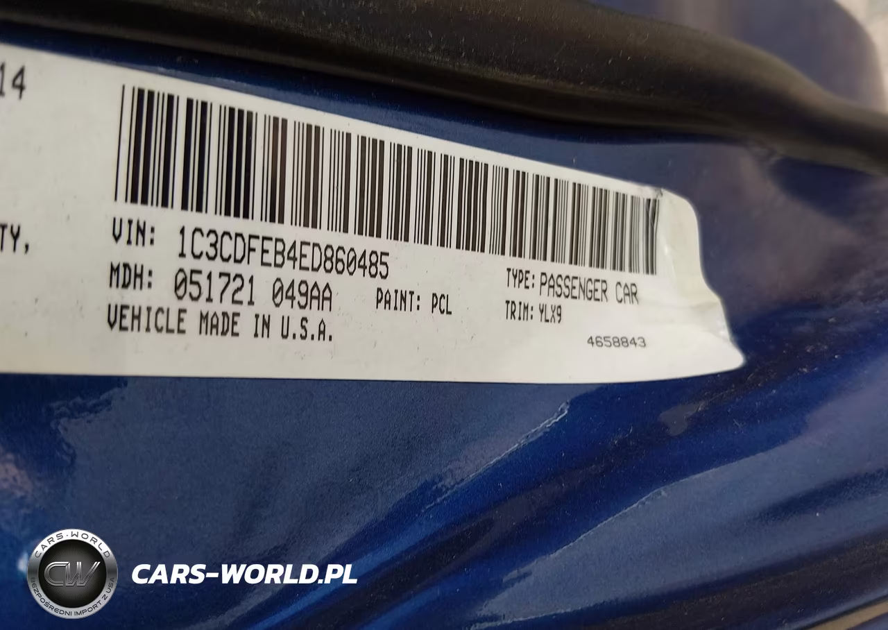 2014 Dodge Dart Gt VIN:1C3CDFEB4ED860485 - 9