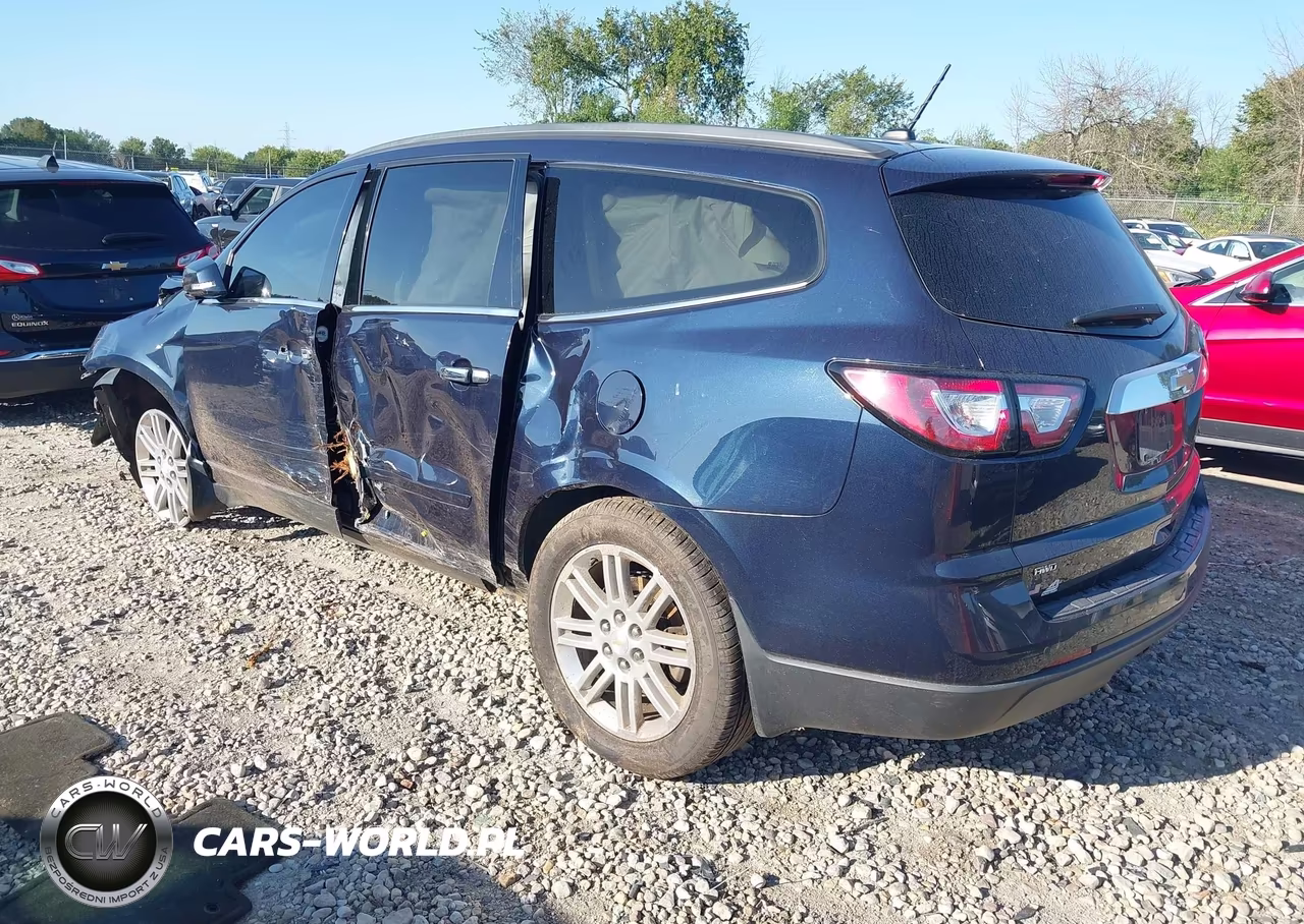 2015 Chevrolet Traverse 1Lt VIN:1GNKVGKDXFJ306894 - 3