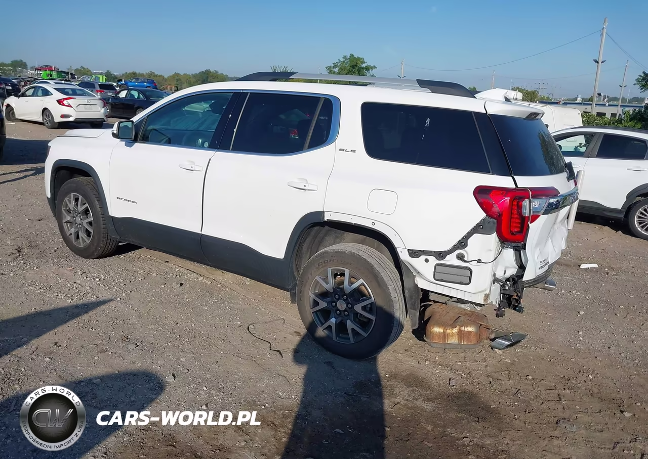 2021 GMC Acadia Fwd Sle VIN:1GKKNKLS9MZ112384 - 3