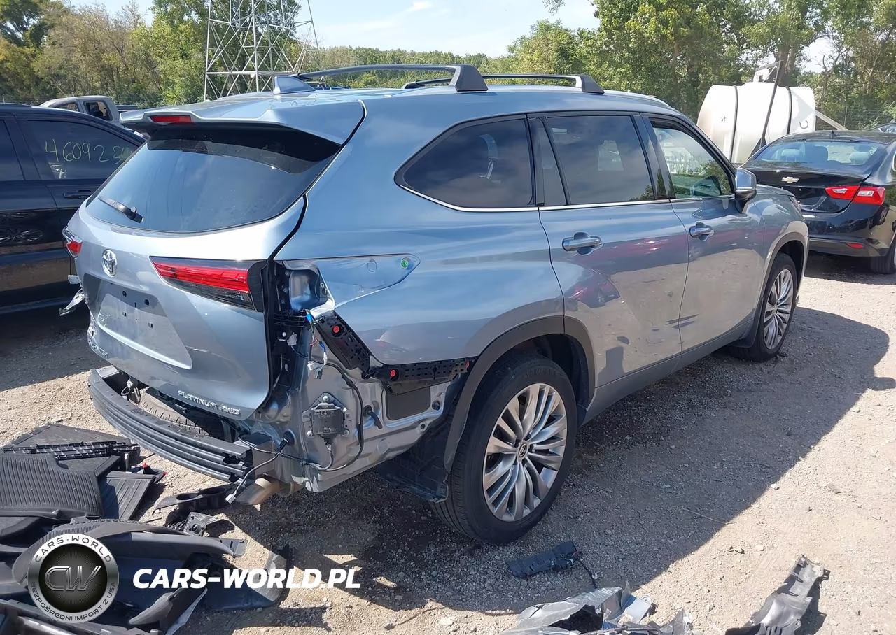 2023 Toyota Highlander Platinum VIN:5TDKDRBH2PS004790 - 4