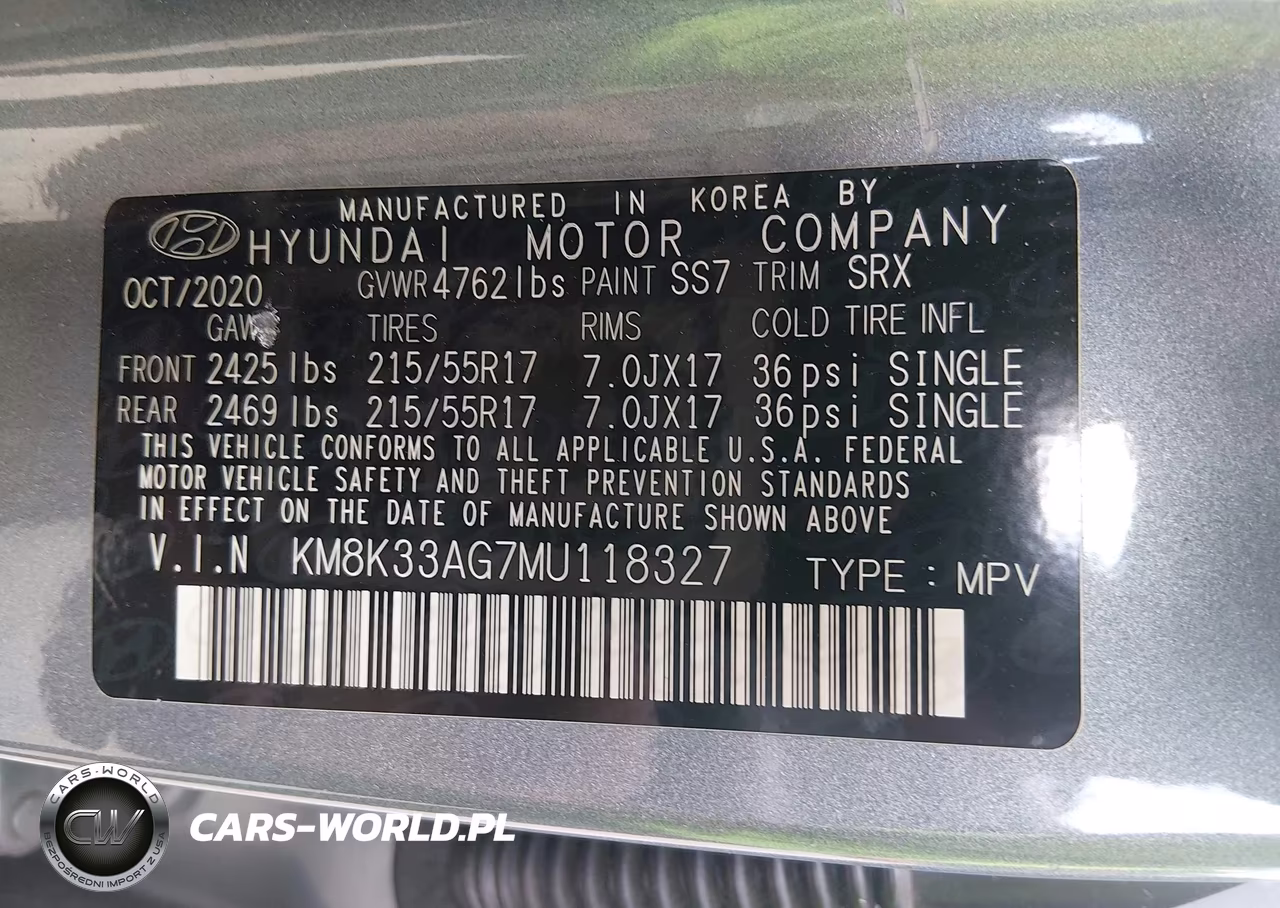 2021 Hyundai Kona Electric Limited VIN:KM8K33AG7MU118327 - 8