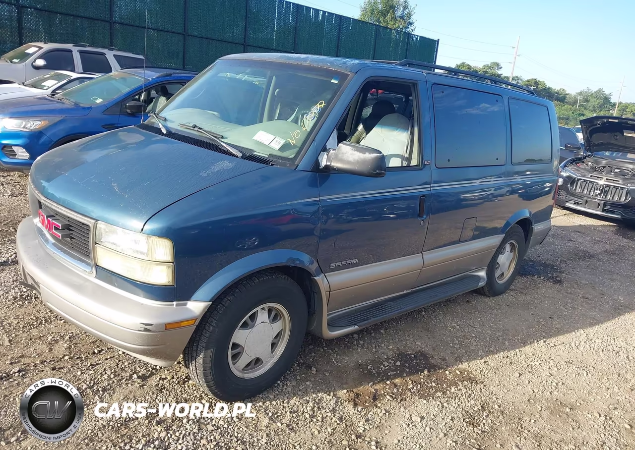 2002 GMC Safari Xt VIN:1GKDM19X62B506648 - 2