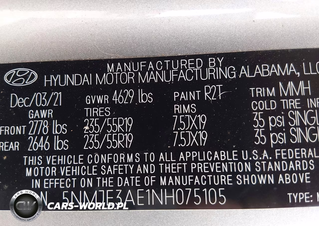 2022 Hyundai Tucson Limited VIN:5NMJE3AE1NH075105 - 9