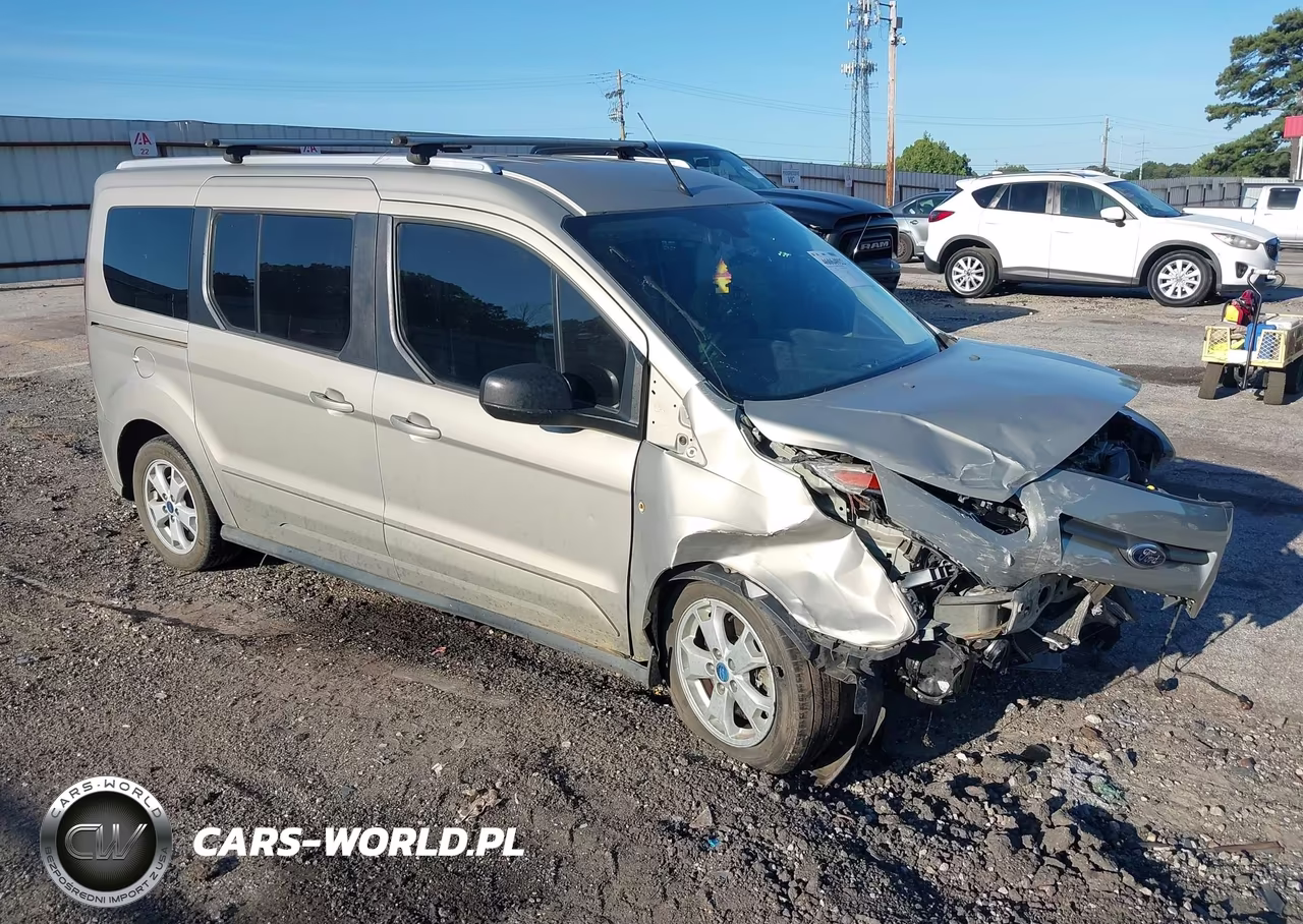 2014 Ford Transit Connect Xlt VIN:NM0GE9F71E1170844 - 1
