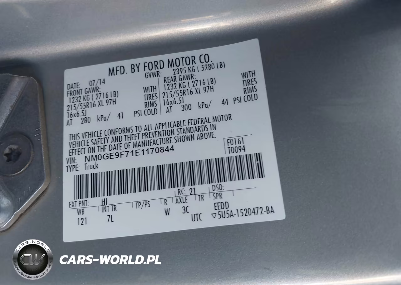 2014 Ford Transit Connect Xlt VIN:NM0GE9F71E1170844 - 9
