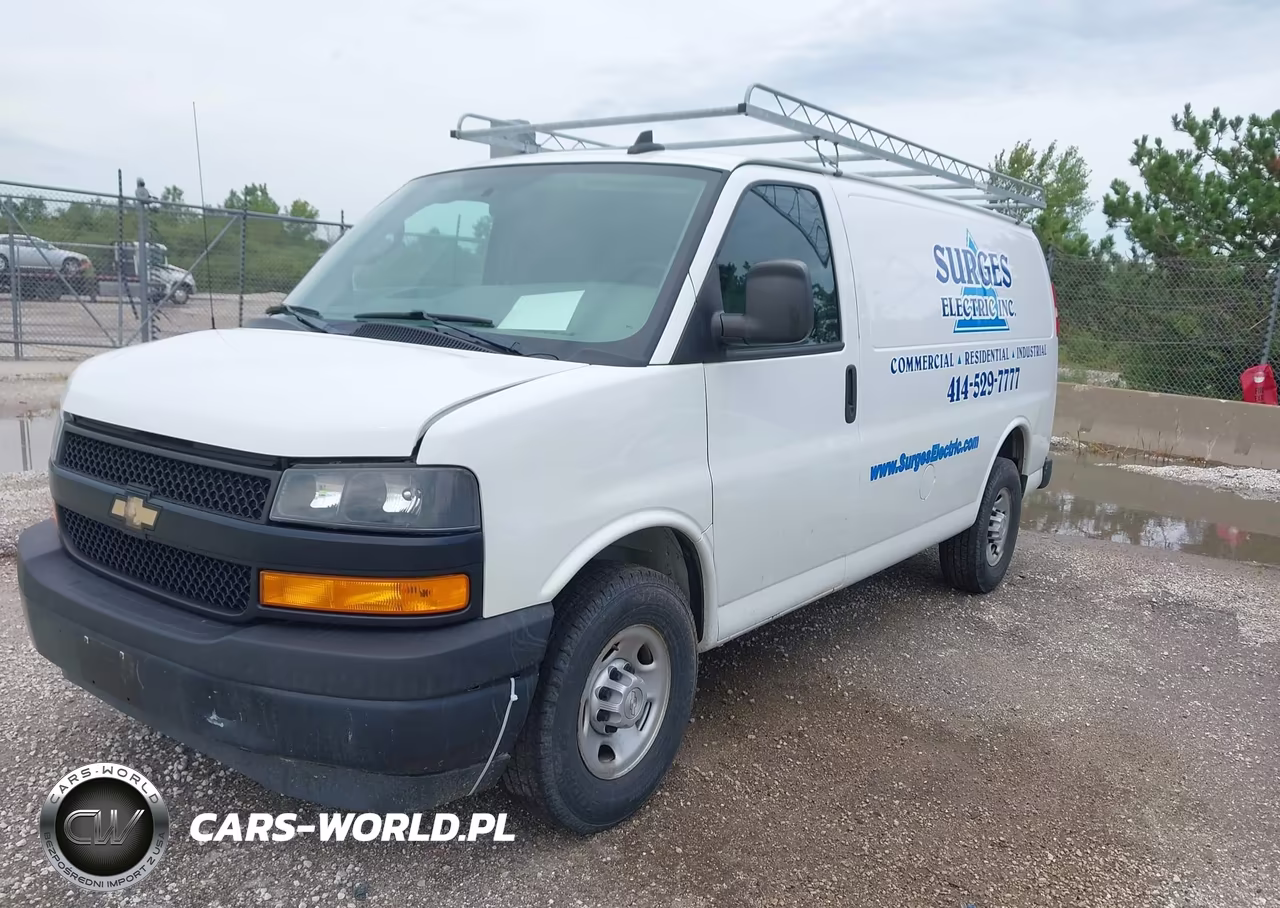 2018 Chevrolet Express 2500 Work Van VIN:1GCWGAFP0J1261527 - 2
