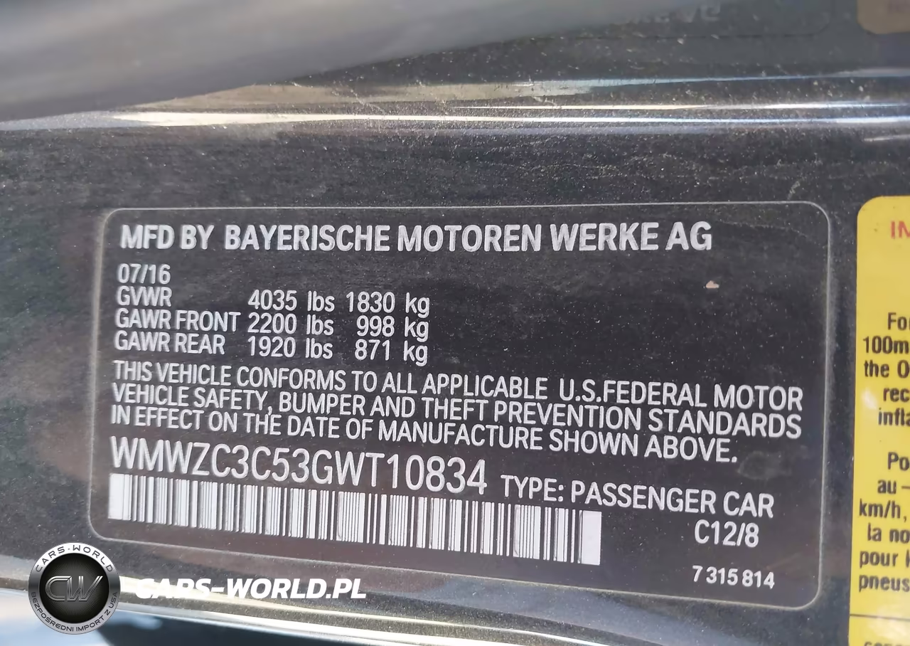 2016 Mini Countryman Cooper S VIN:WMWZC3C53GWT10834 - 9