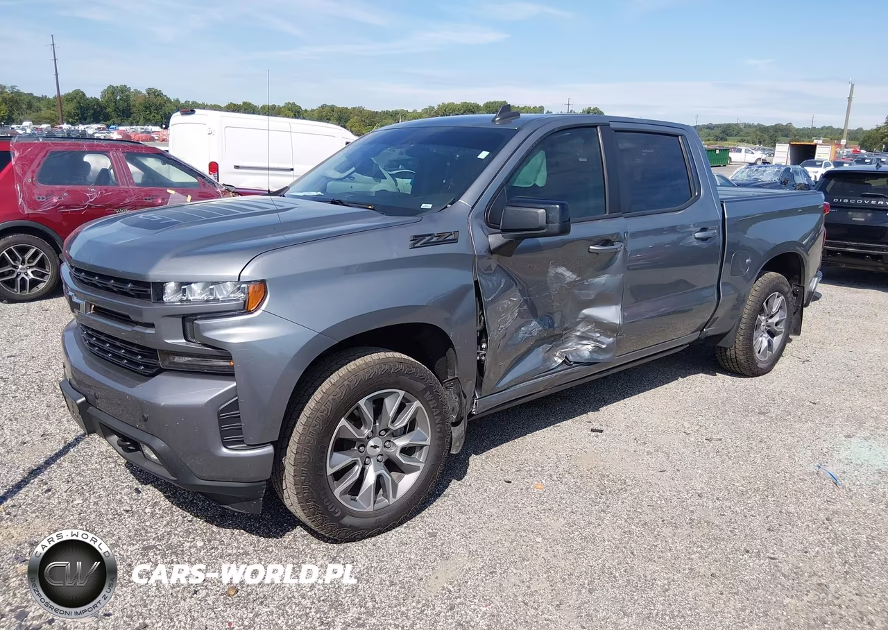 2021 Chevrolet Silverado 1500 4Wd Short Bed Rst VIN:1GCUYEED5MZ105668 - 2