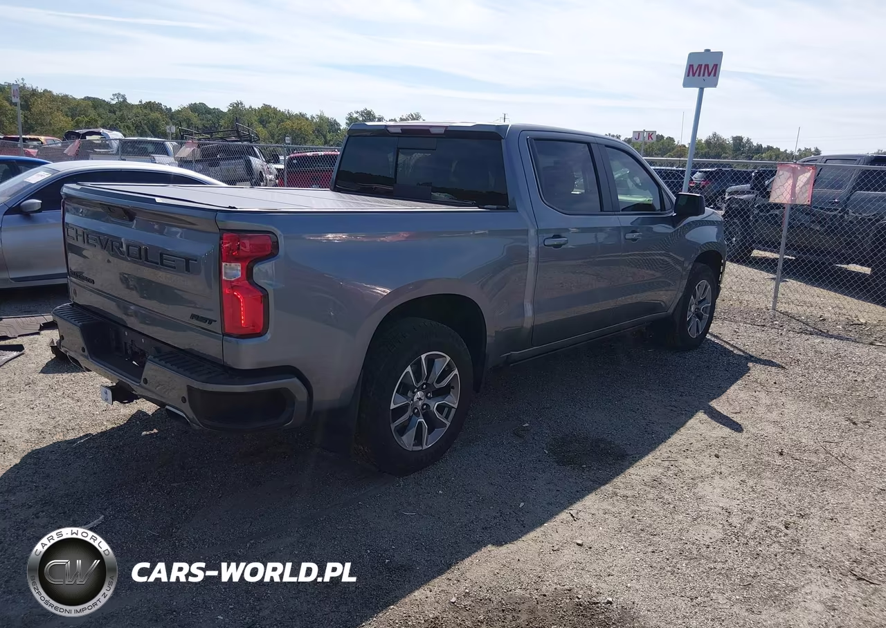 2021 Chevrolet Silverado 1500 4Wd Short Bed Rst VIN:1GCUYEED5MZ105668 - 4
