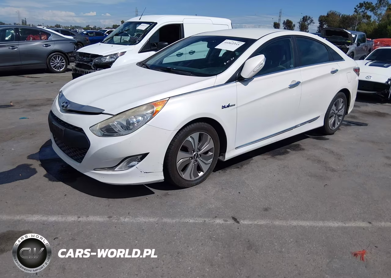 2013 Hyundai Sonata Hybrid VIN:KMHEC4A49DA086569 - 2