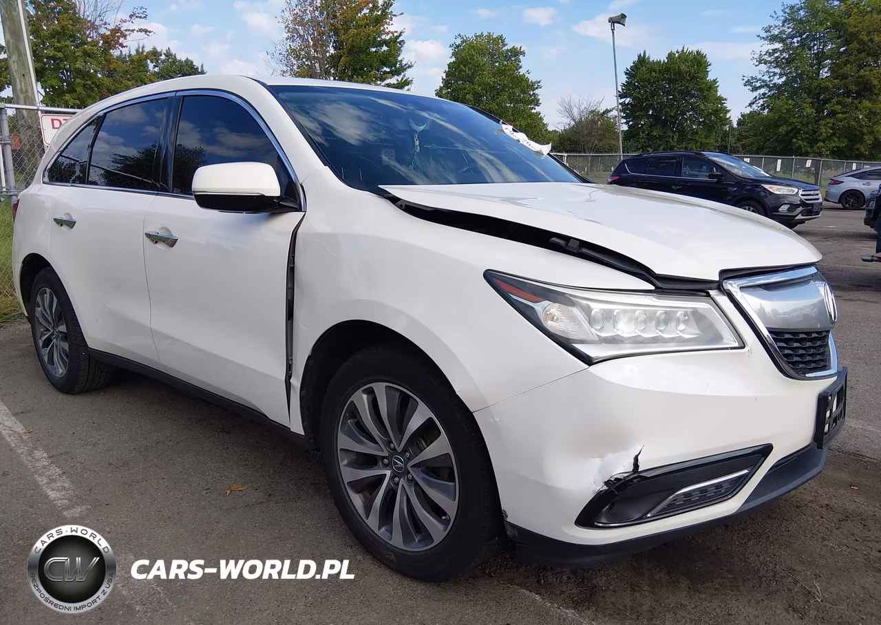 2016 Acura Mdx Technology Acurawatch Plus Packages-Technology Package