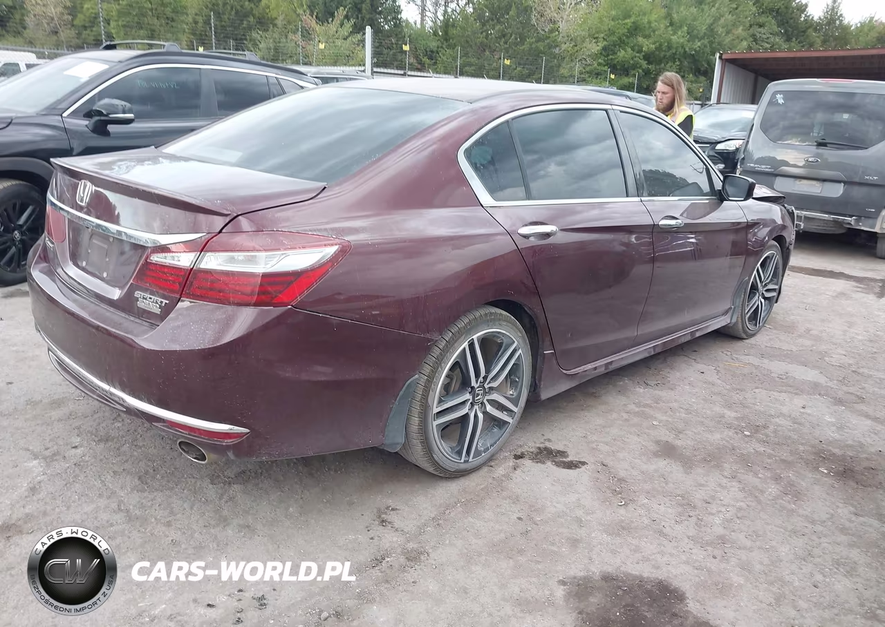 2017 Honda Accord Sport VIN:1HGCR2F51HA241459 - 4