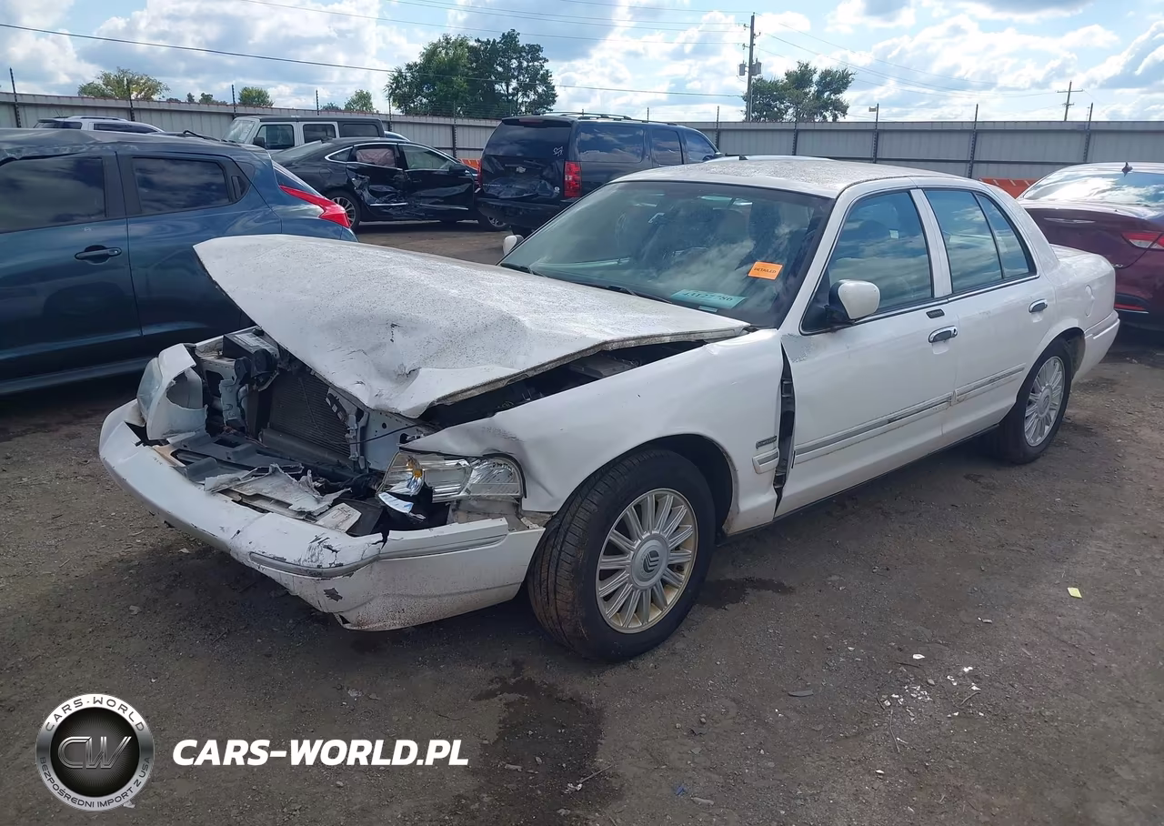 2010 Mercury Grand Marquis Ls (Fleet Only) VIN:2MEBM7FV9AX613437 - 2
