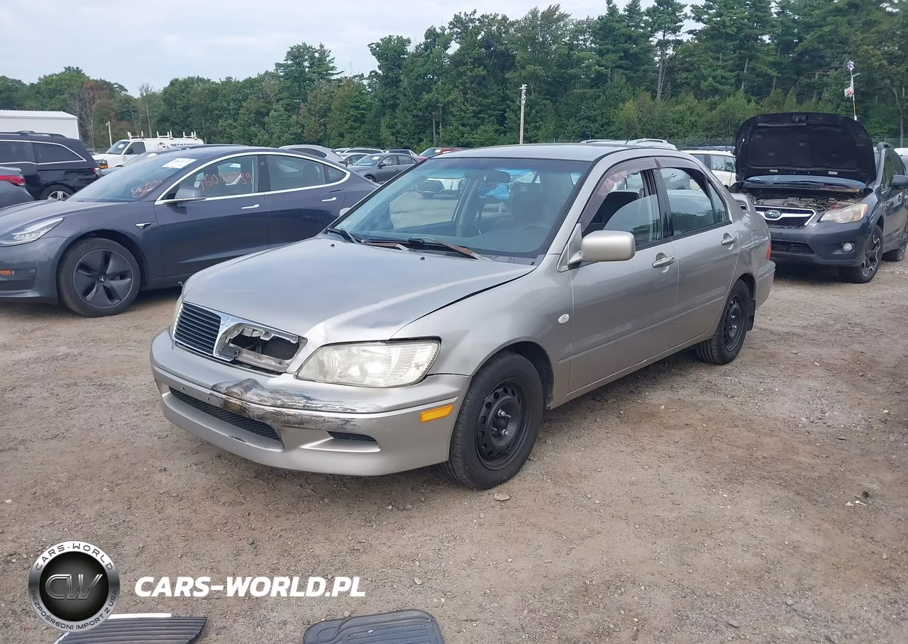 2003 Mitsubishi Lancer Es VIN:JA3AJ26E33U102291 - 2