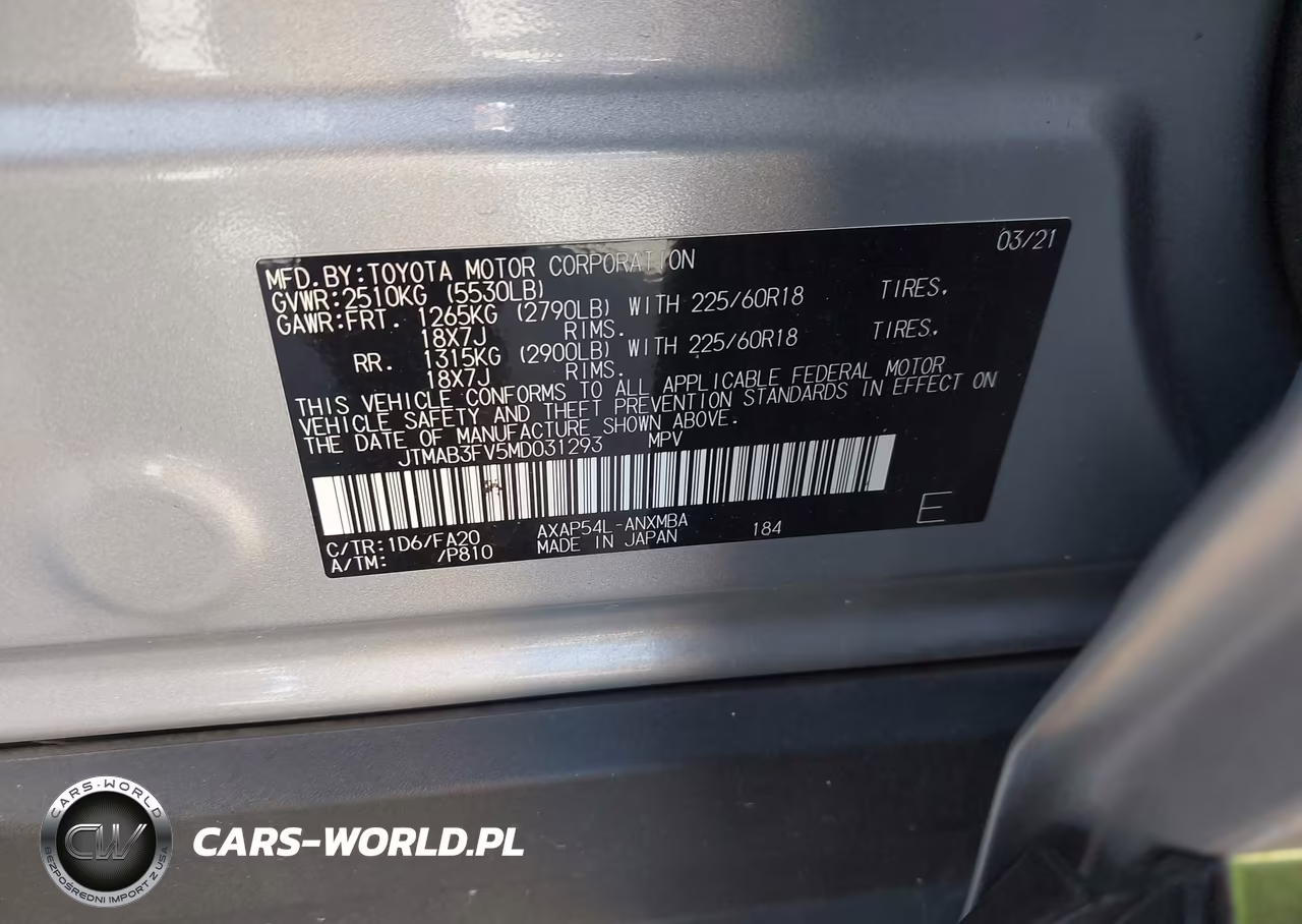 2021 Toyota Rav4 Prime Se VIN:JTMAB3FV5MD031293 - 9