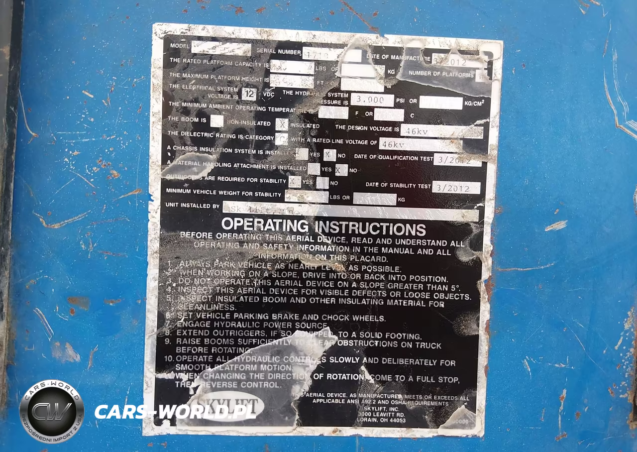 2012 Super Arborist Versalift VIN:LOT-1-46065062 - 9