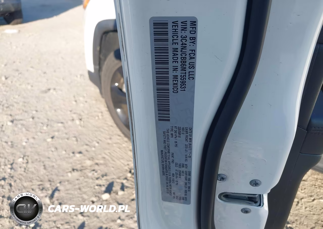 2021 Jeep Compass Altitude Fwd VIN:3C4NJCBB6MT559631 - 9