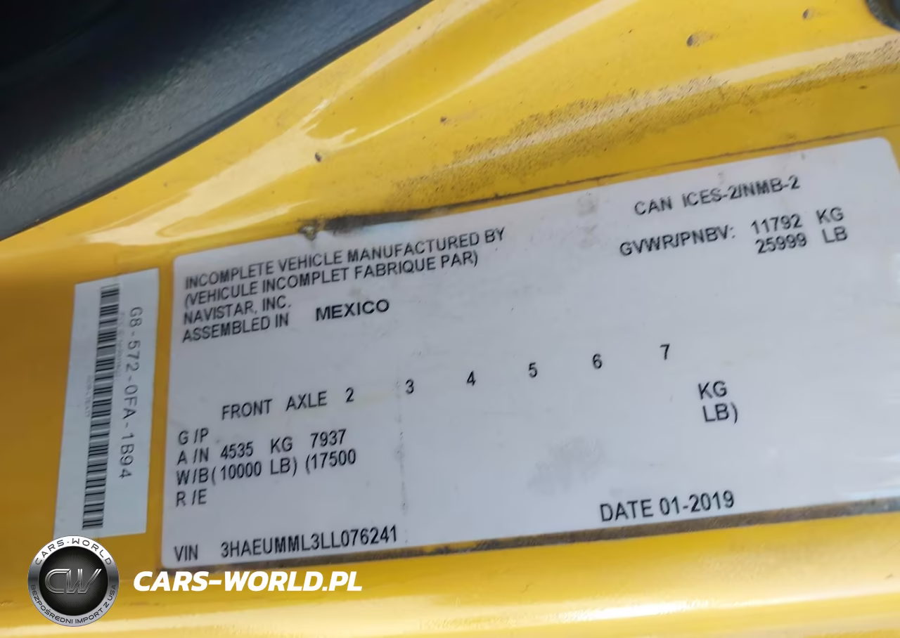 2020 International Mv VIN:3HAEUMML3LL076241 - 8