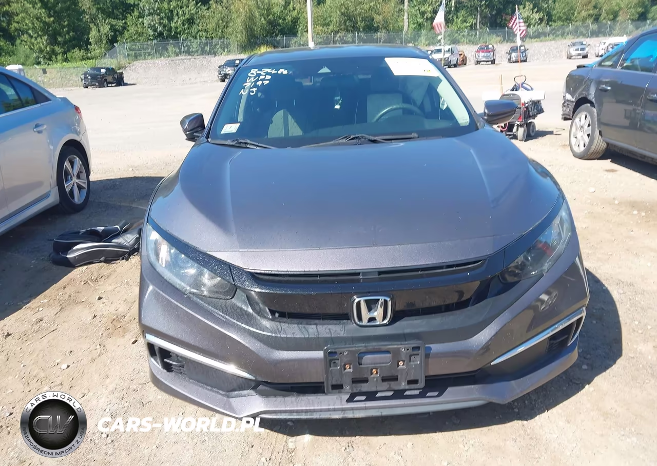 2019 Honda Civic Lx VIN:2HGFC2F60KH577197 - 12
