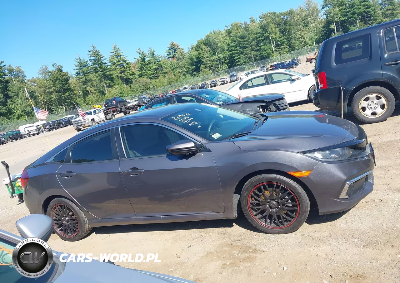 2019 Honda Civic Lx VIN:2HGFC2F60KH577197 - 13