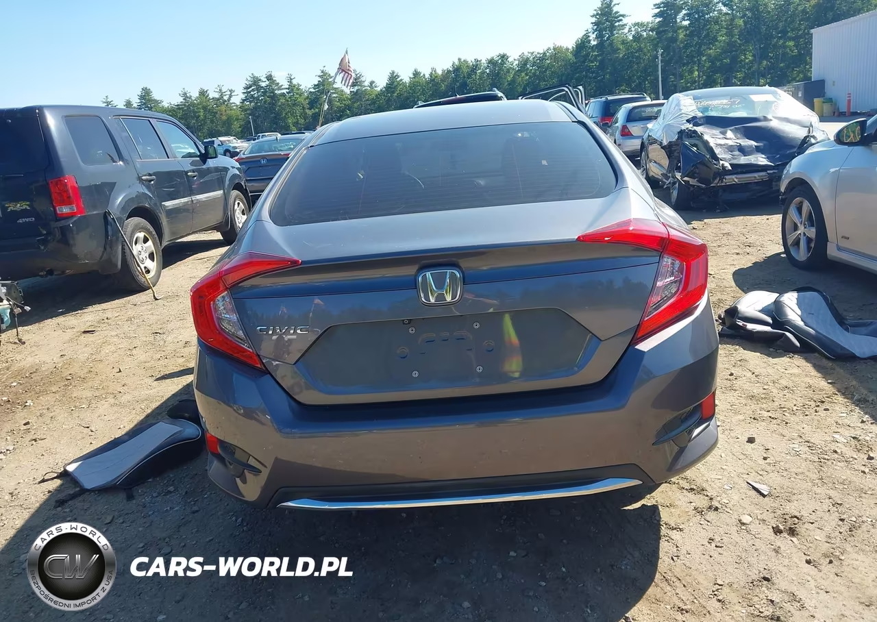 2019 Honda Civic Lx VIN:2HGFC2F60KH577197 - 16