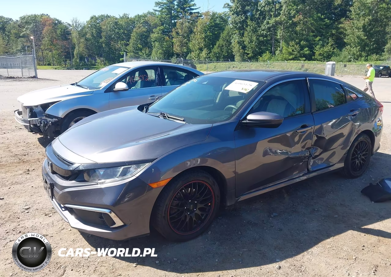 2019 Honda Civic Lx VIN:2HGFC2F60KH577197 - 2