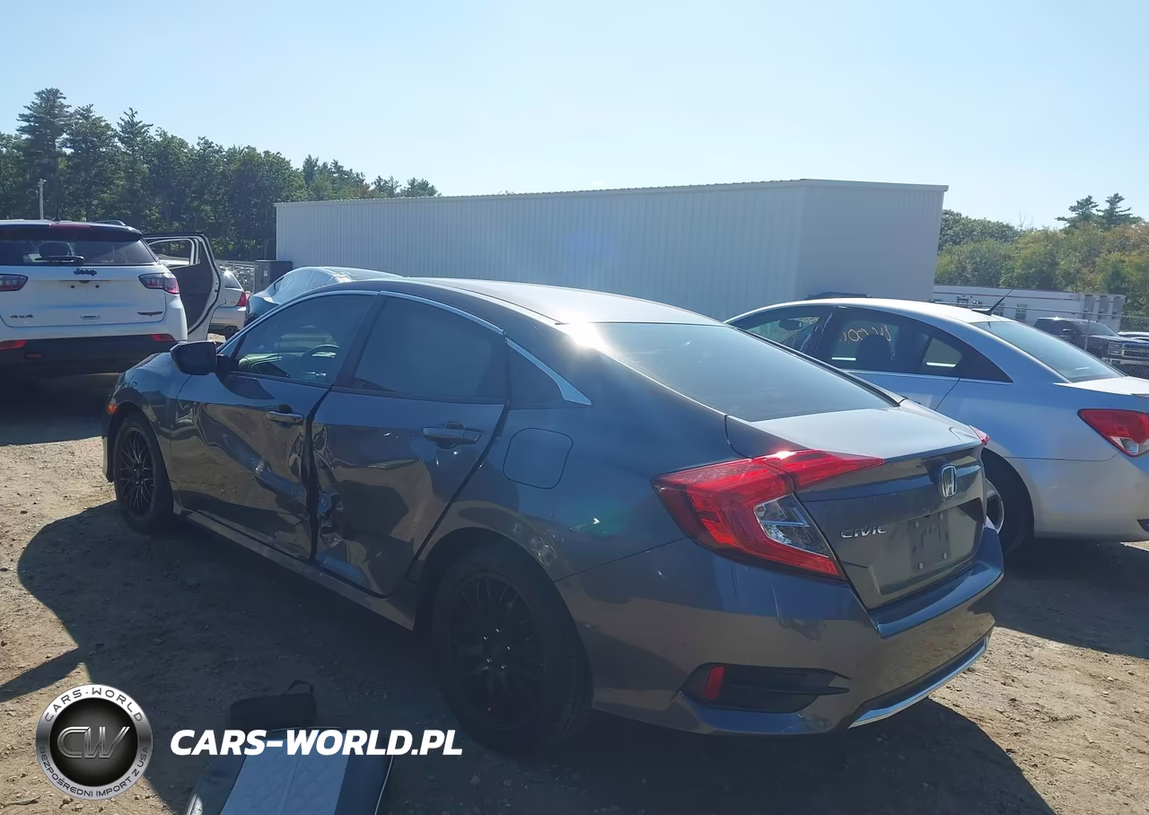 2019 Honda Civic Lx VIN:2HGFC2F60KH577197 - 3