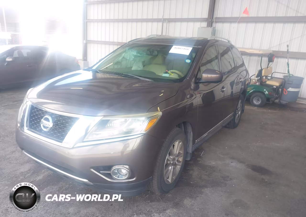 2015 Nissan Pathfinder Sl VIN:5N1AR2MN7FC655822 - 2